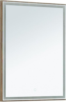Зеркало Aquanet Nova Lite 60 дуб рустикальный LED 