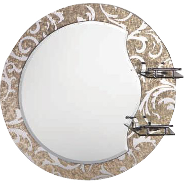 Зеркало с рисунком 600*600 FRAP F655 