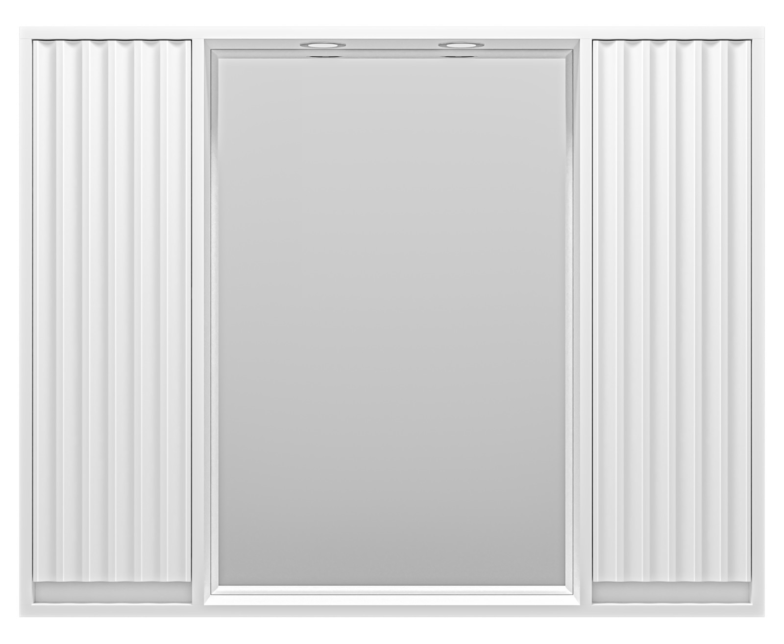 Зеркало-шкаф BALATON -100 белый