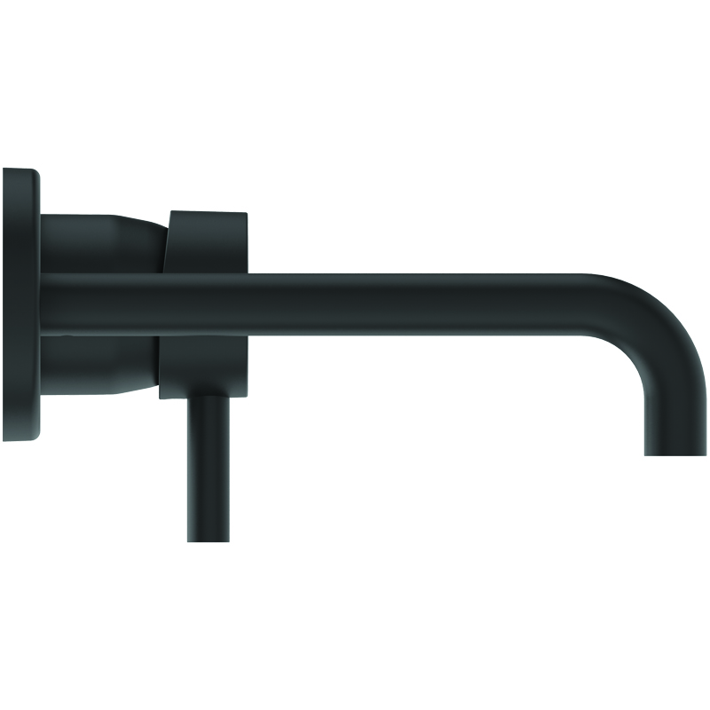 Смеситель для раковины настенный Ideal Standard Silk Black Ceraline, черный матовый () A6938XG