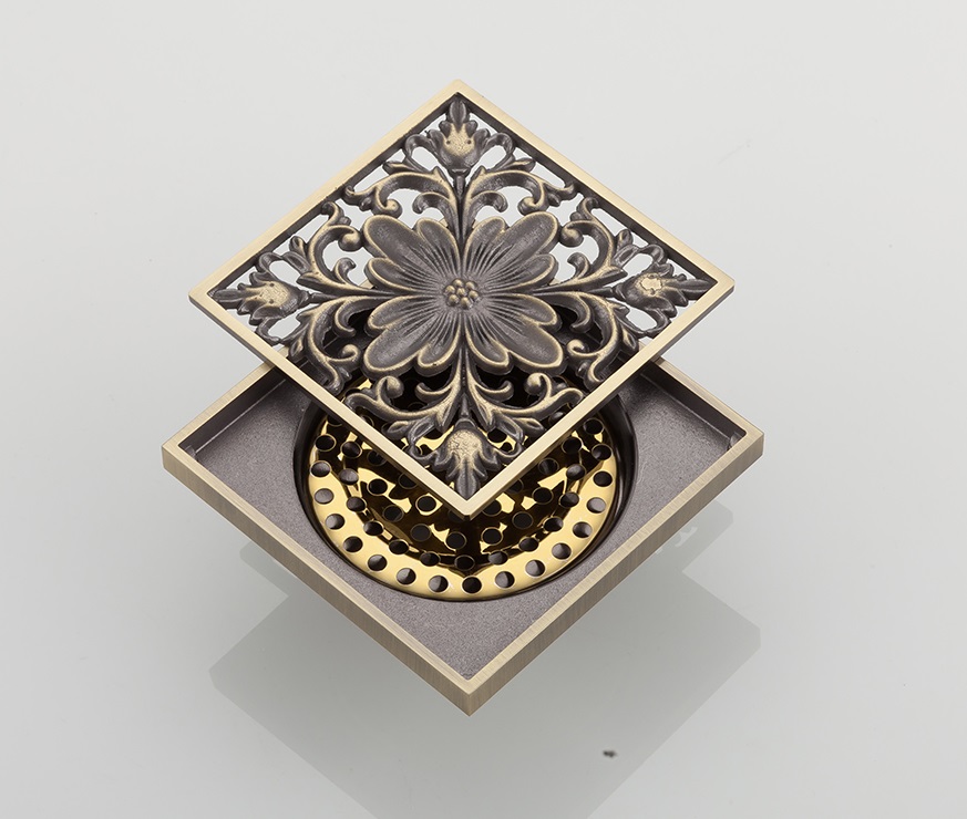 Душевой трап бронза 100*100 GAPPO