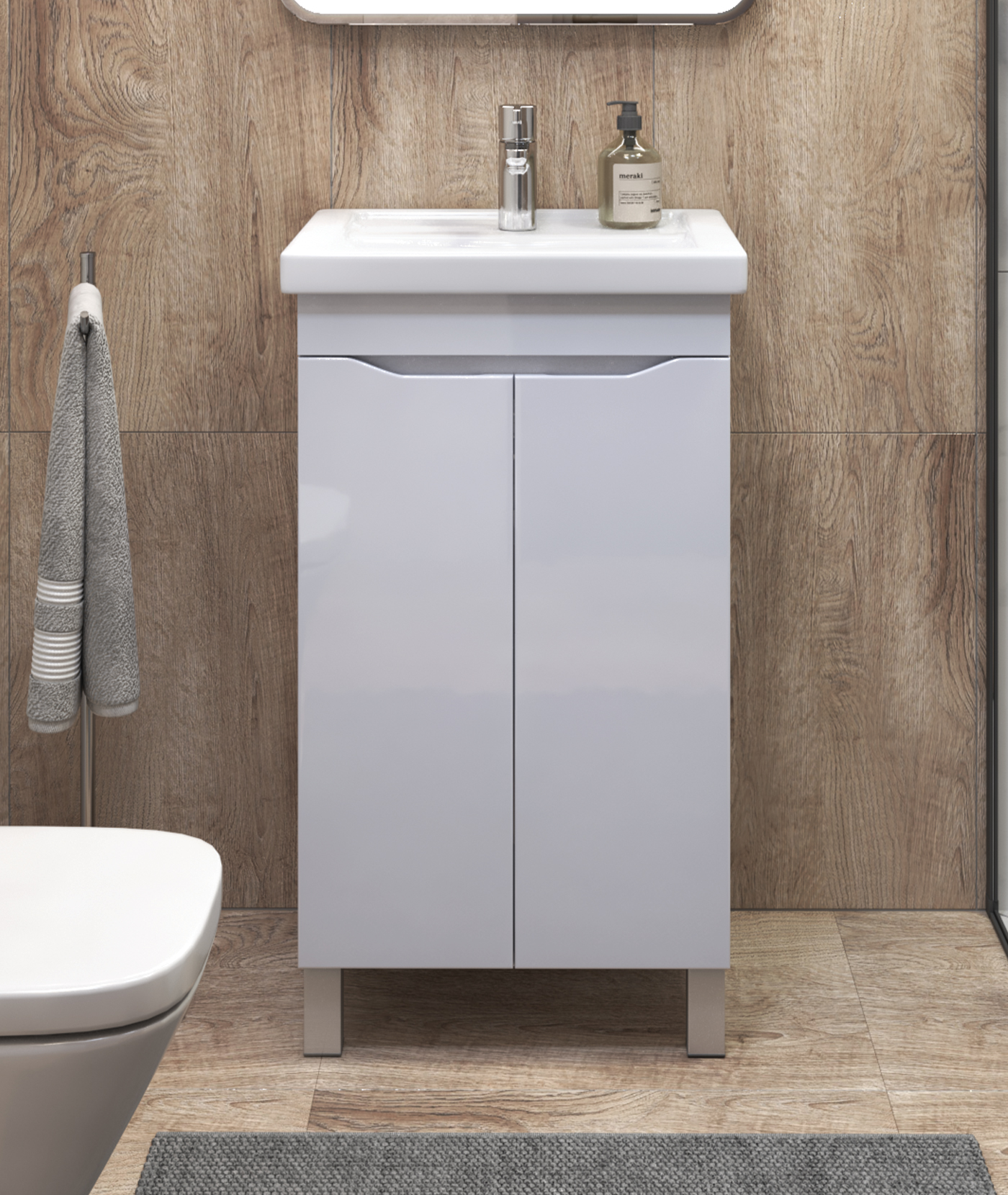 Тумба Grani 500 умывальник Фостер