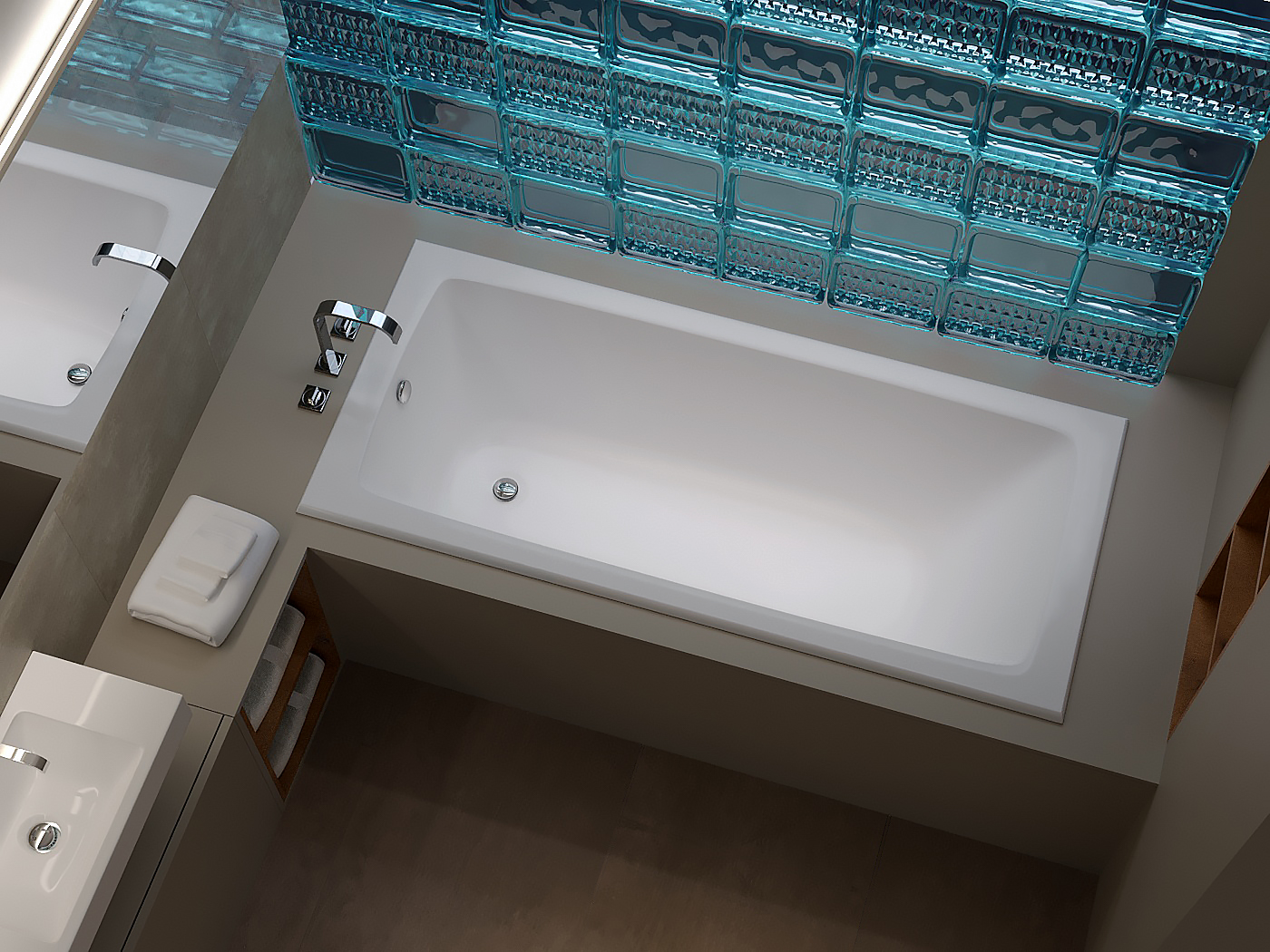 Wotte x445 ванна чугунная (БП-э00д1472) Vector 1700x750