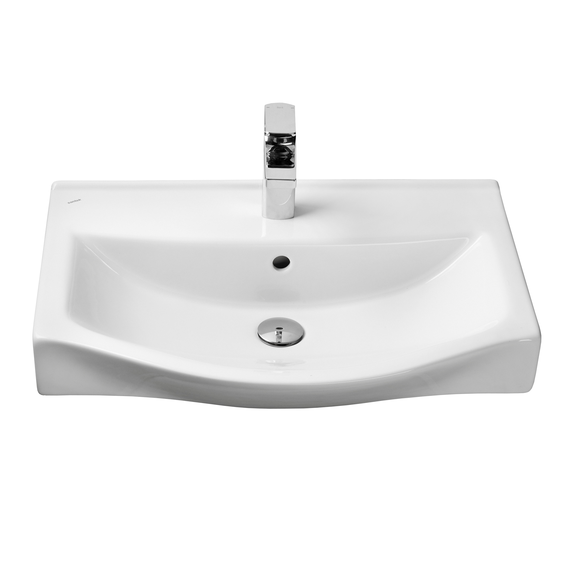 Раковина Santek Беверли 65 отверстие под смеситель 1WH302501 в магазинах СантехГид