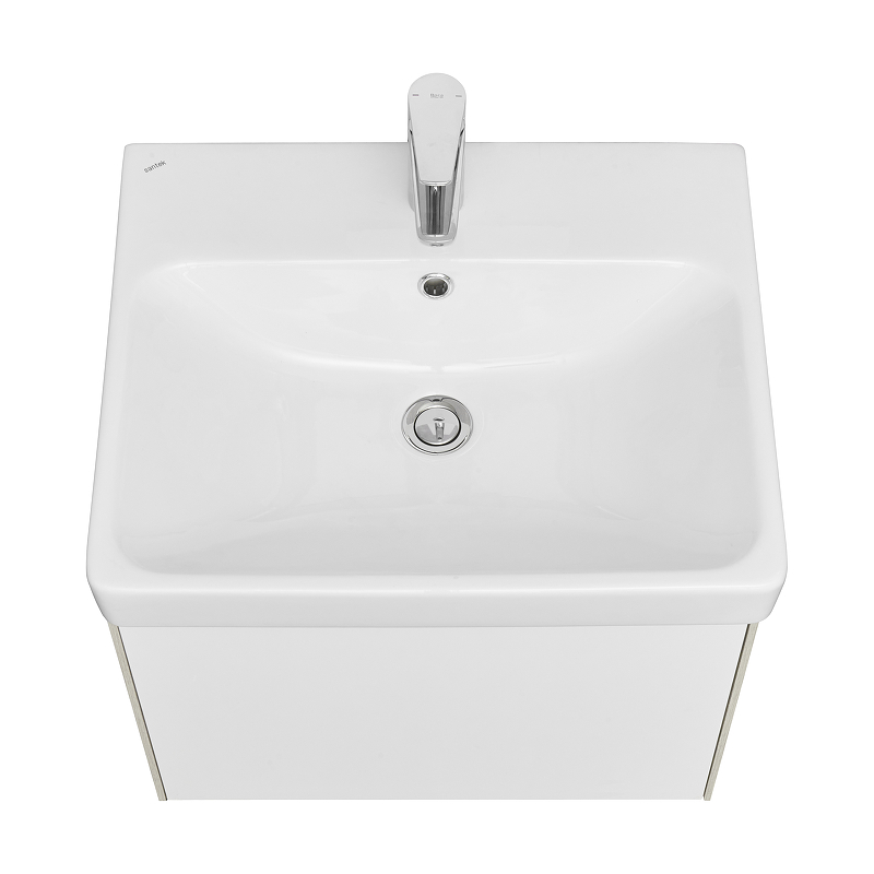 Тумба под раковину AQUATON Асти 55 подвесная, белая () 1A263101AXD70