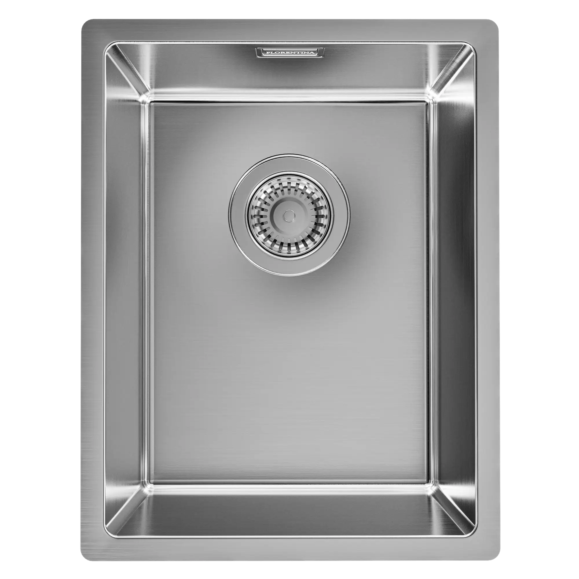 Мойка "Оптима-HM" 300.400.10.10, сатинированная, перелив в чаше