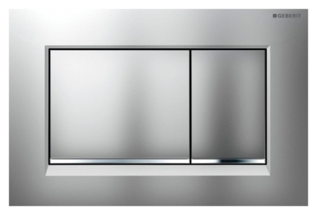Клавиша смыва Geberit Sigma 30 , хром матовый 115.883.KN.1