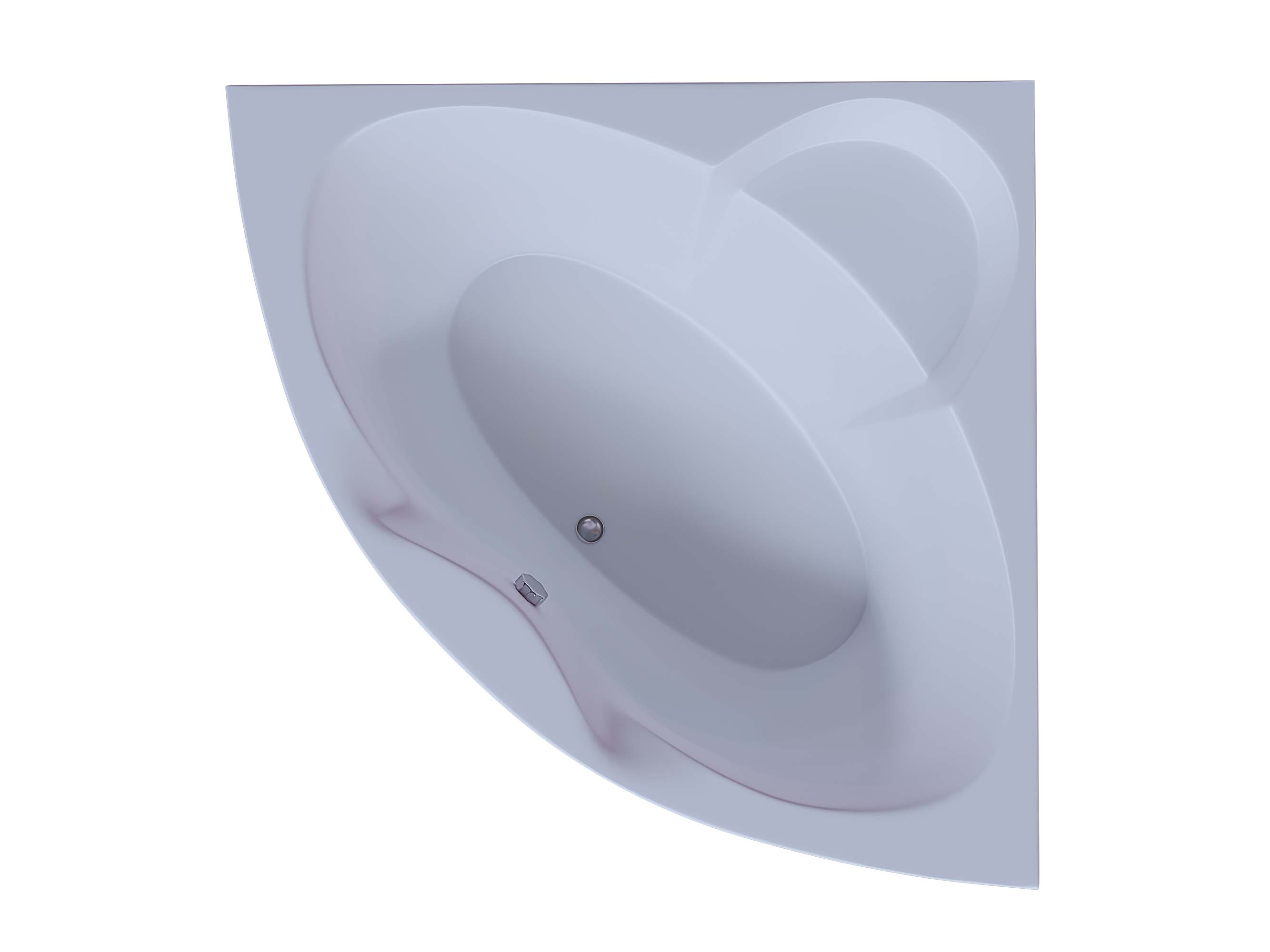 Ванна акриловая Aquatek Поларис-2 155х155 (вклеенный каркас)