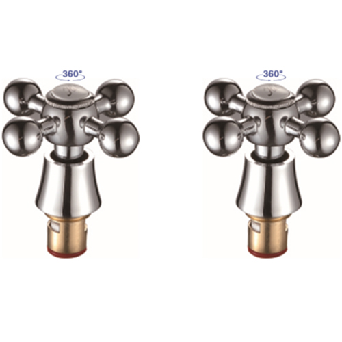 Кран-букса керам.180° 20шл.на блистере FRAP F0019