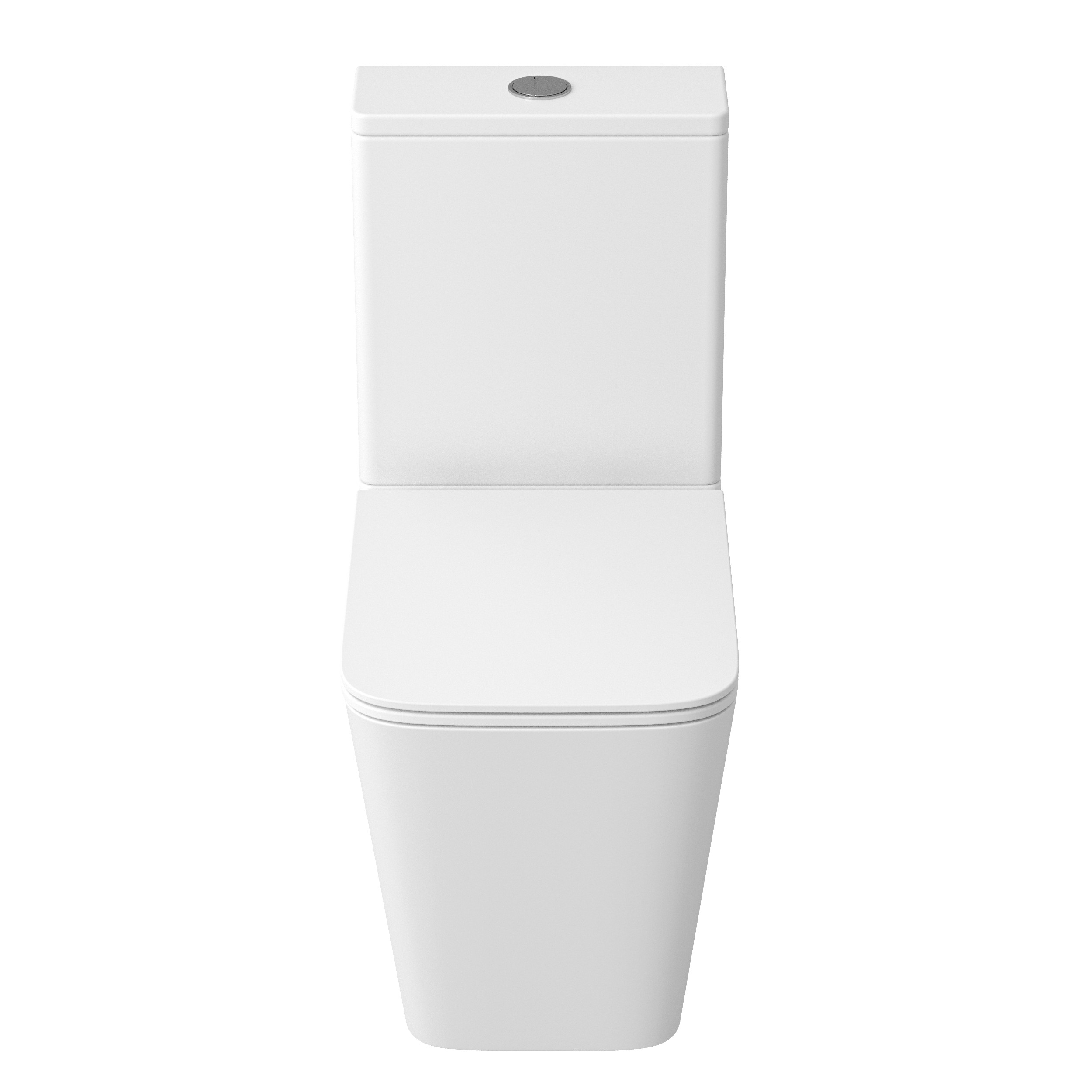 Унитаз напольный Grossman (610х365х825) безободковый,смыв торнадо,белый матовый с тонкой GR-4418MSQ