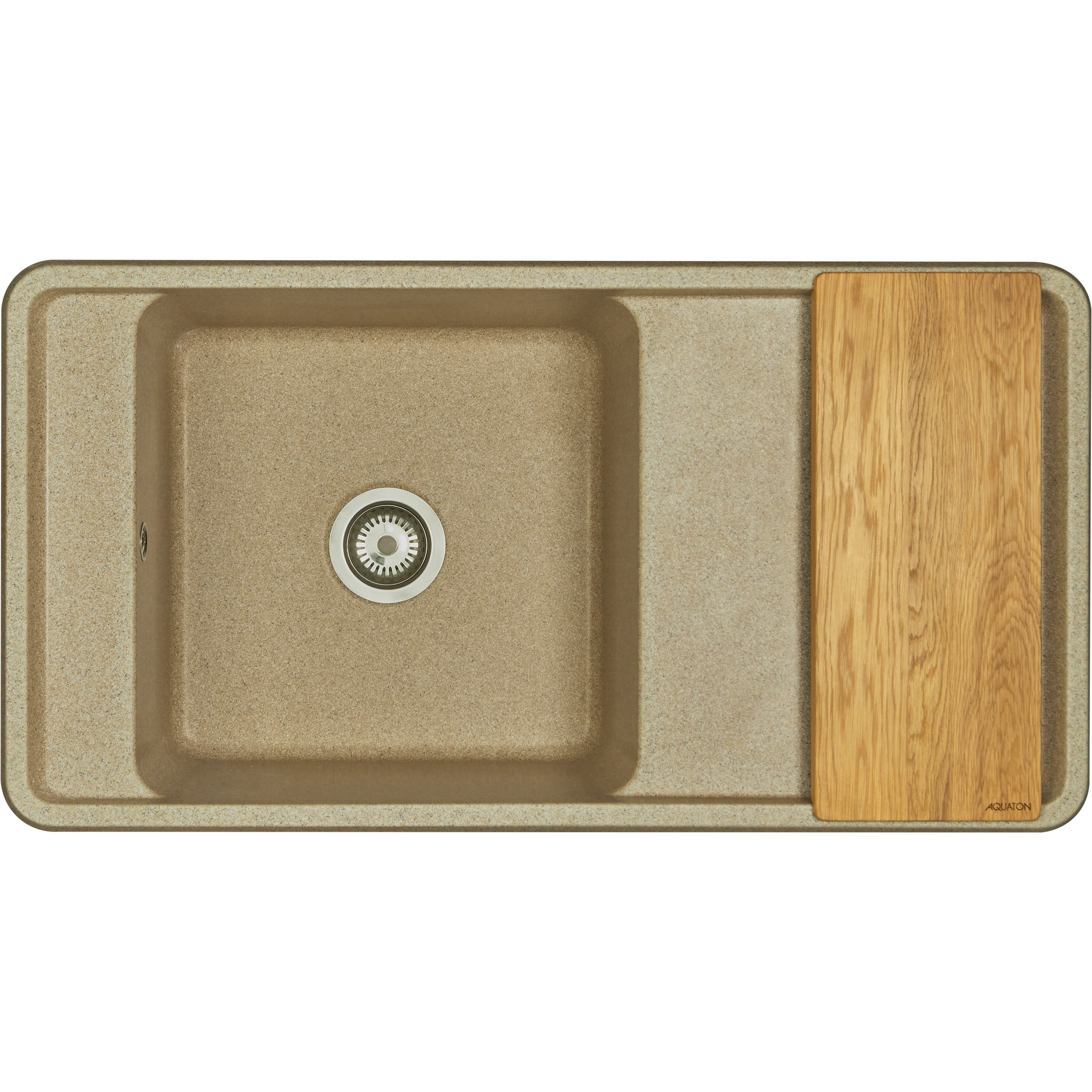 Мойка для кухни AQUATON Беллис 97 песочный 1A725132BS220
