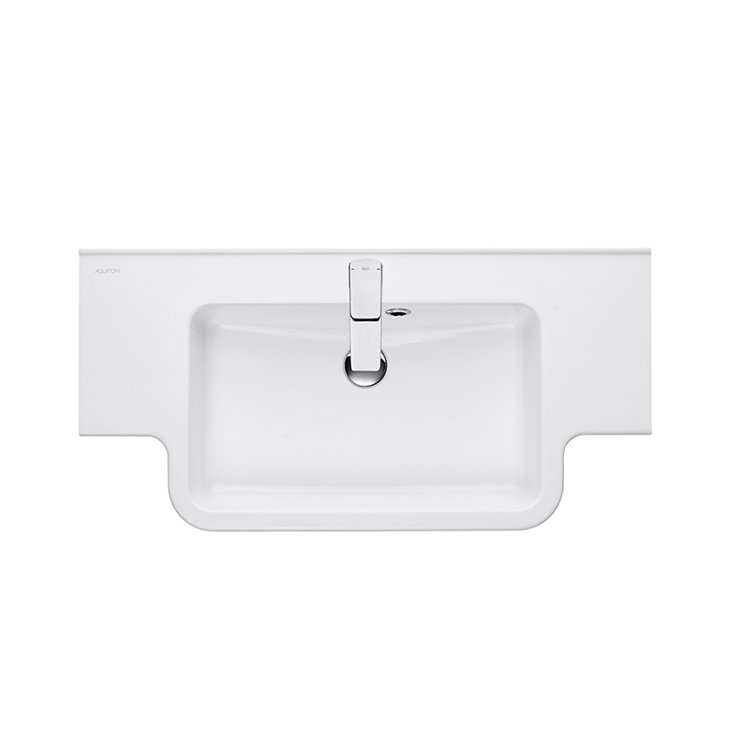 Раковина AQUATON Hotel B 81 белая 1A710231PI010