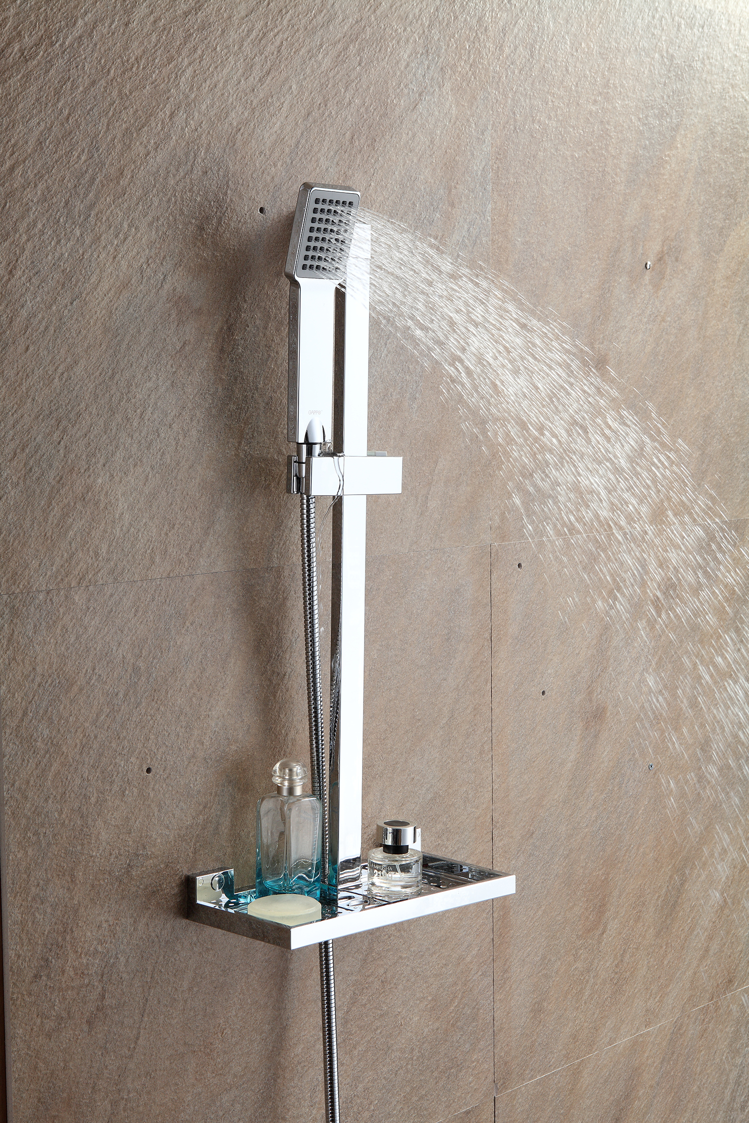 Душевой гарнитур с мыльницей GAPPO G8010