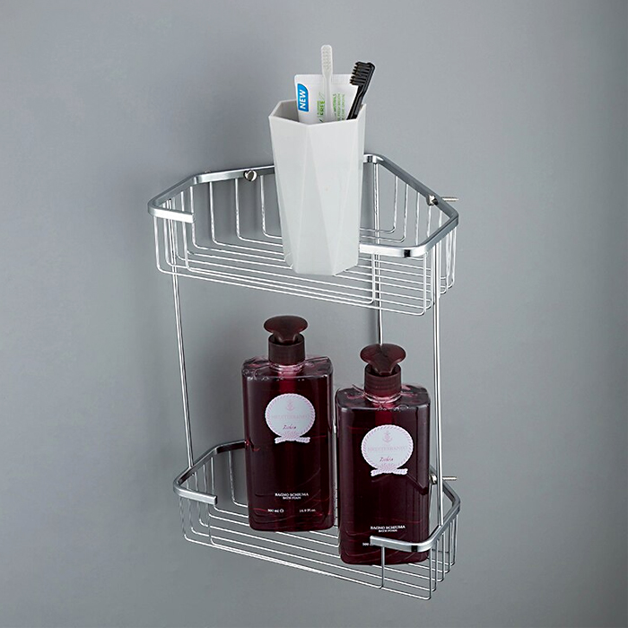 Полка 2-ярусная металлическая FRAP F335-1