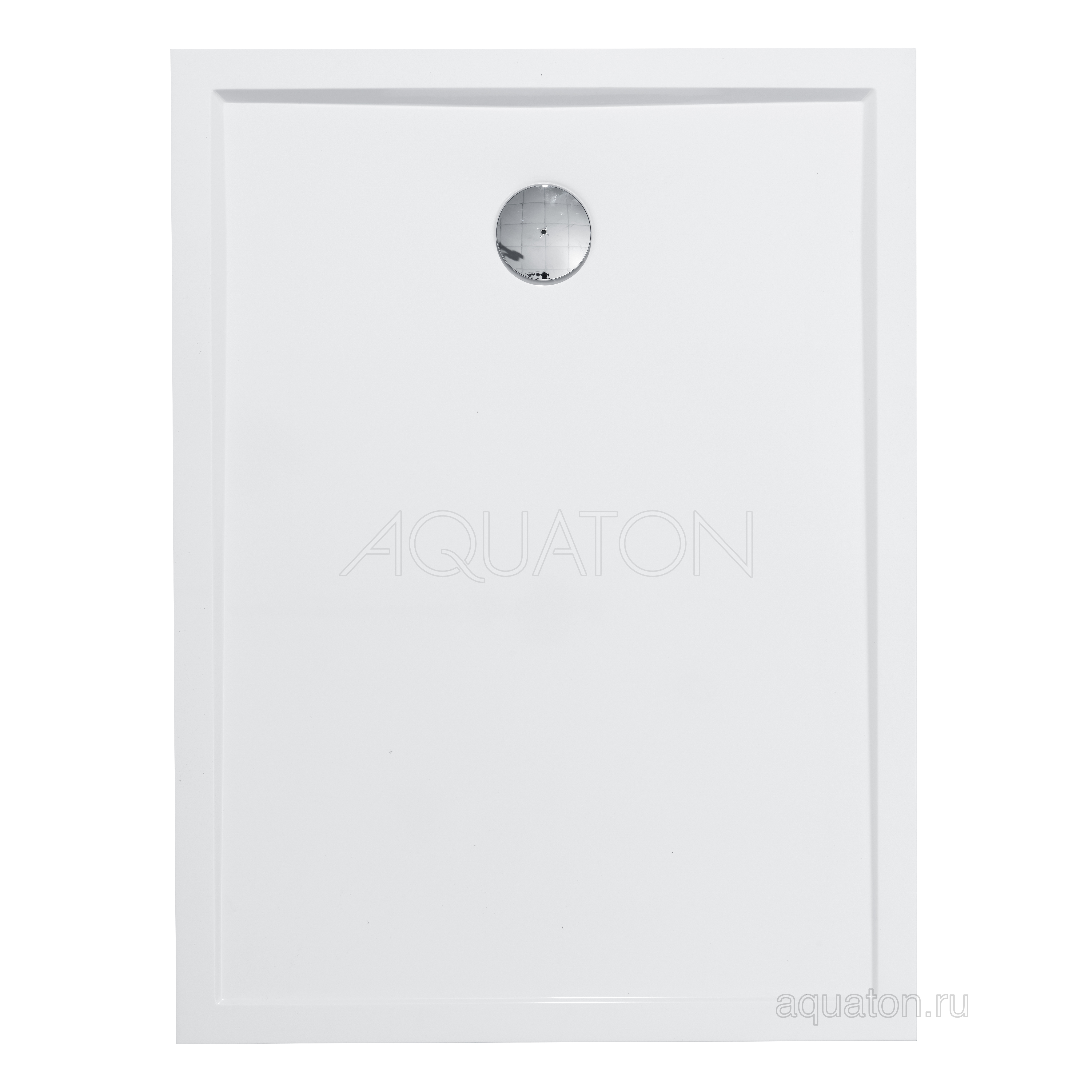 Душевой поддон из литьевого мрамора Aquaton Калифорния 120х90 прямоугольный белый 1A714336CA010