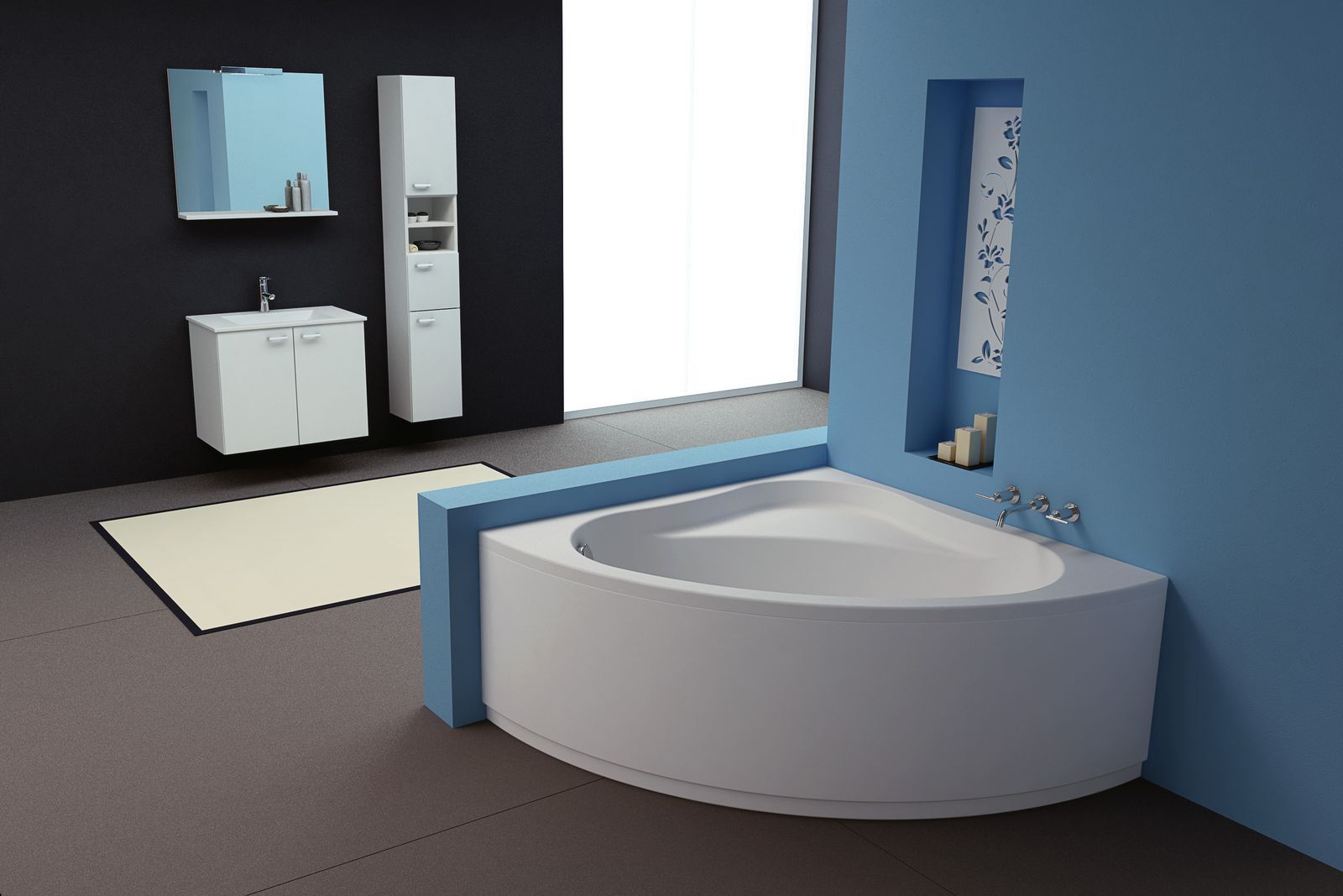 Ванна DIVANTE 140x140