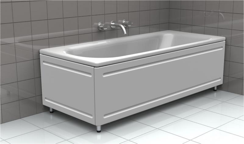 Ванна стальная Kaldewei Eurowa Verp. 140х70х39, alpine white, без ножек