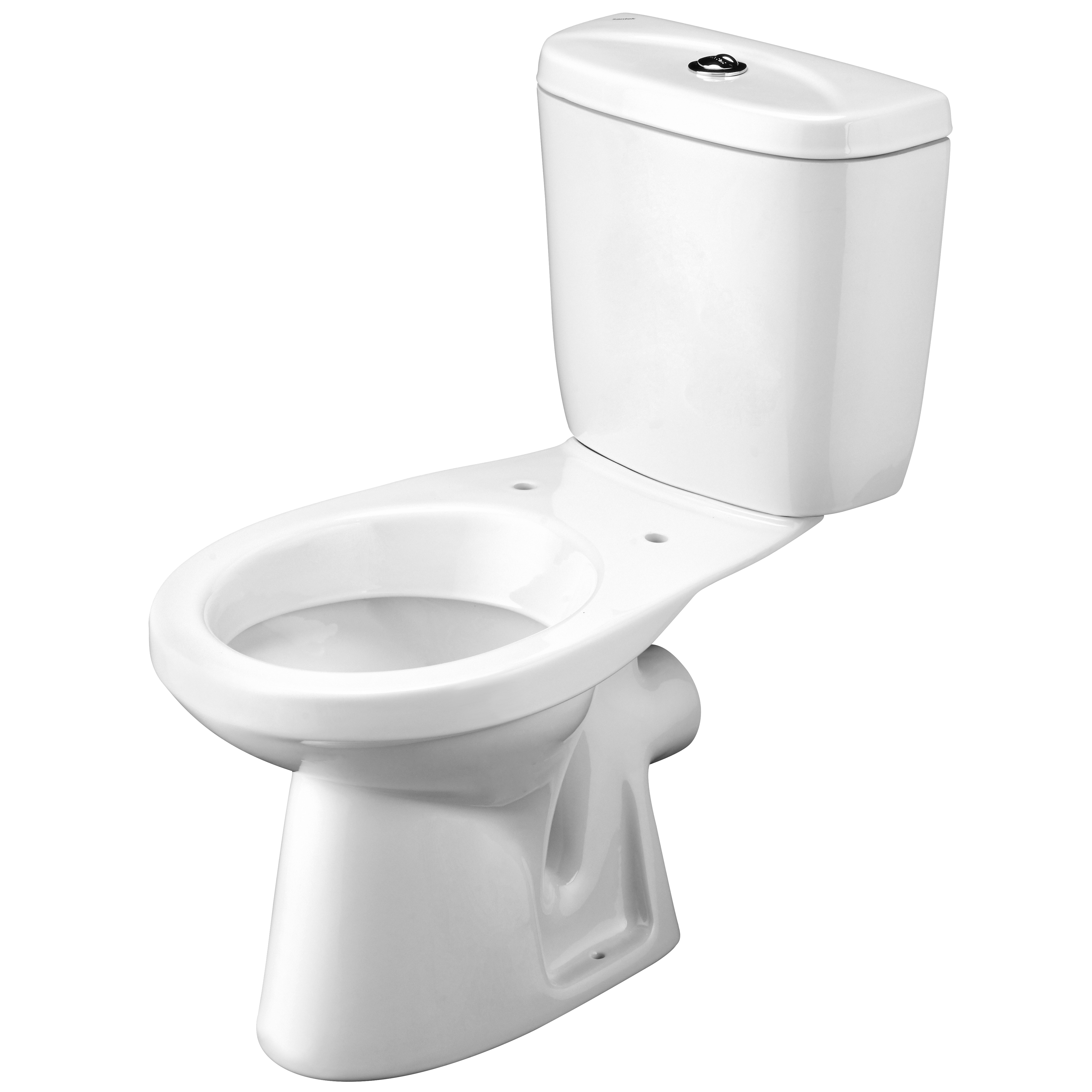 Унитаз-компакт Santek Анимо с горизонтальным выпуском, стандарт- 2 реж., дюропласт, 1WH302132