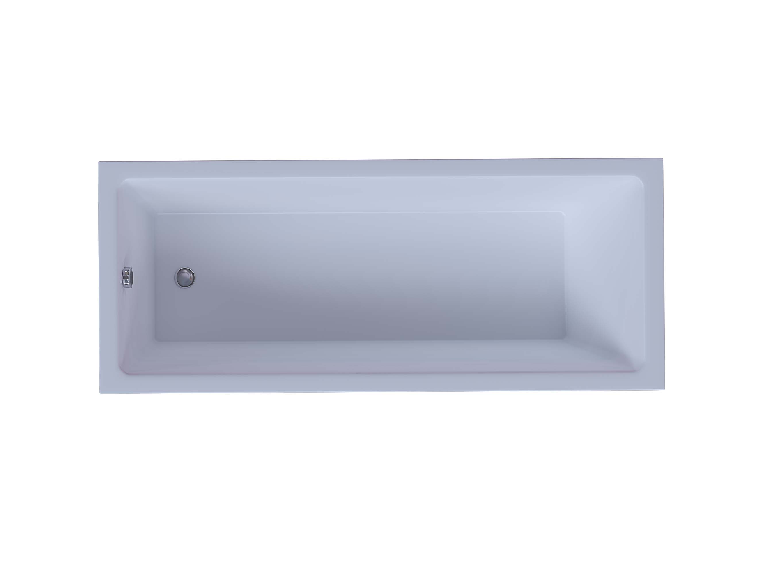 Акриловая ванна Aquatek София 170x70 прямоугольная, без каркаса и экрана