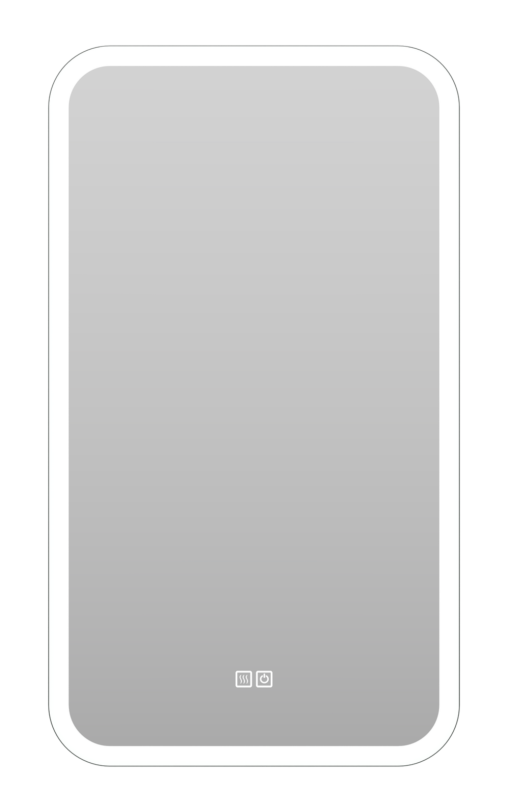 Зеркало Misty Мирах 400x700 