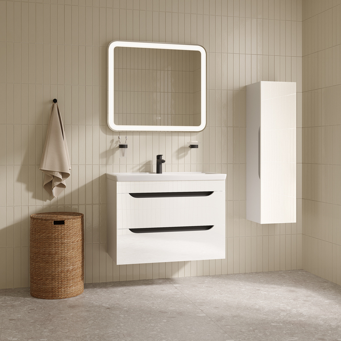 Пенал подвесной, 30 см, белый, Ray, IDDIS, RAY30W0i97