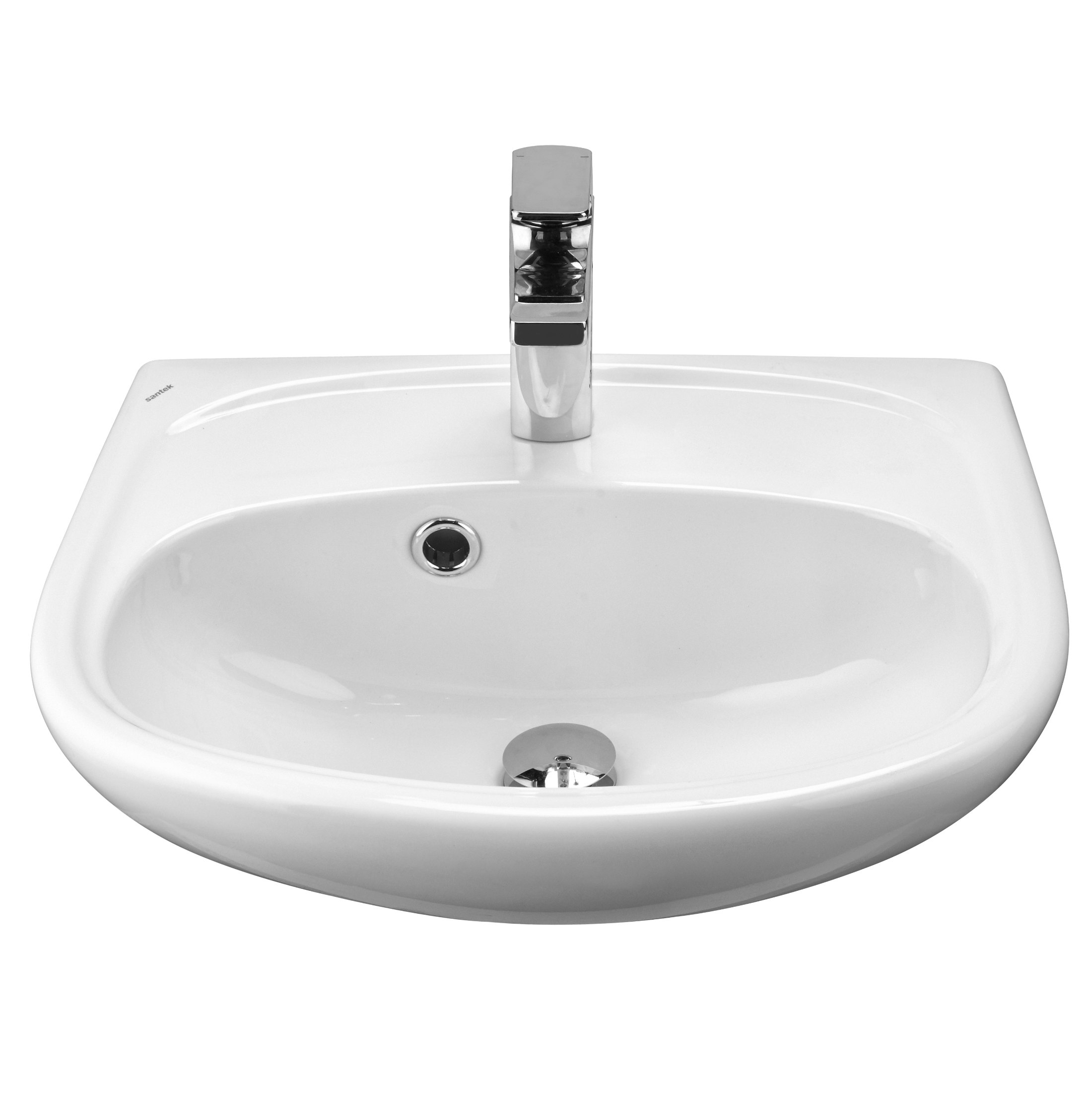 Раковина Santek Анимо 40 отверстие под смеситель 1WH110490 в магазинах СантехГид