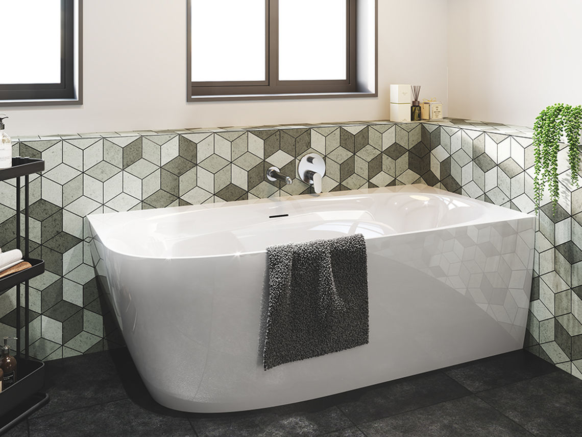 Акриловая ванна RIHO OMEGA CORNER 170x80 L, B098001005