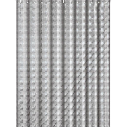 Шторка для ванны Frap 3D 180*200 серая F8754