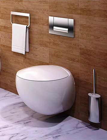 Унитаз подвесной Sanita Luxe Ringo с сиденьем Soft Close RNGSLWH0104