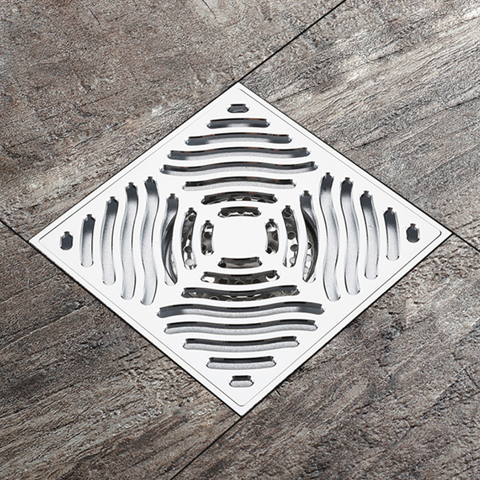 Душевой трап хром 150*150 GAPPO G81550