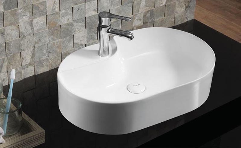 AZ-41302 Раковина накладная овальная 60*40*14,5 см
