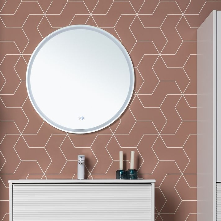 Зеркало Aquanet Optima 70 с LED подсветкой 