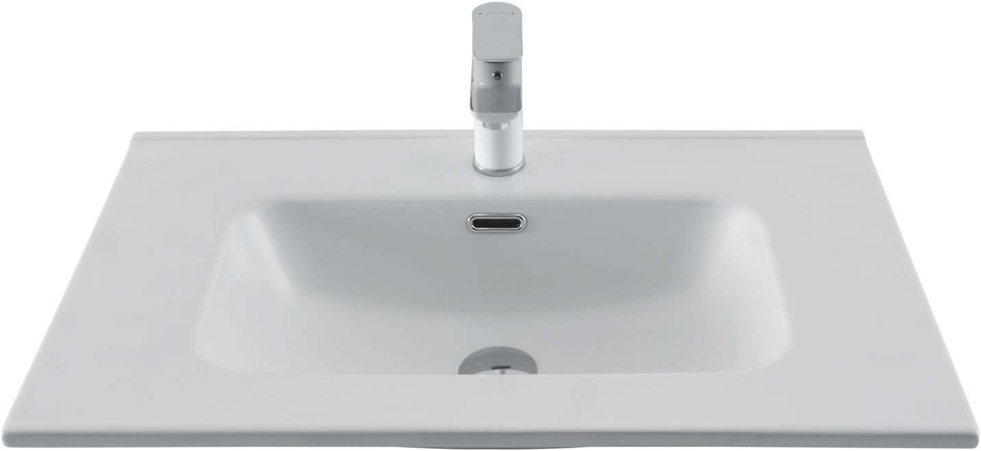 Раковина Aquanet Flat 70 белая матовая