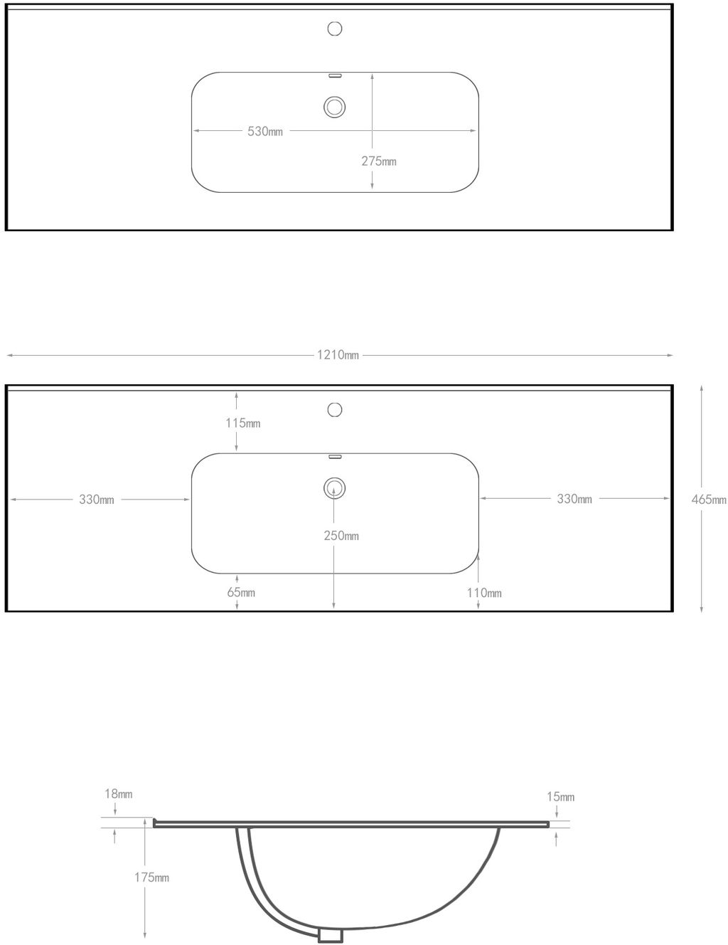 Раковина Aquanet Flat 120 белая в магазинах СантехГид