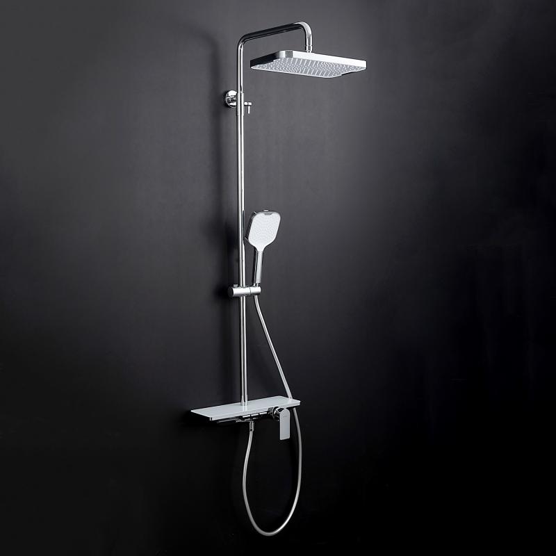 Душевая система белая GAPPO G2496-10