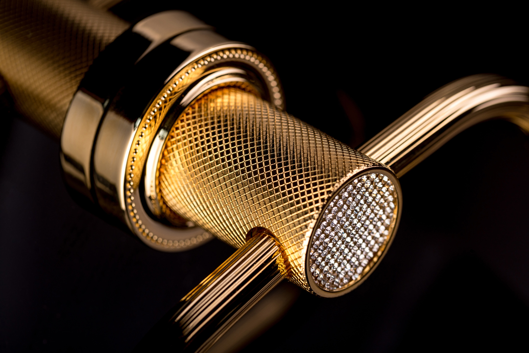 Стакан настенный ROYALE CRISTAL BLACK GOLD