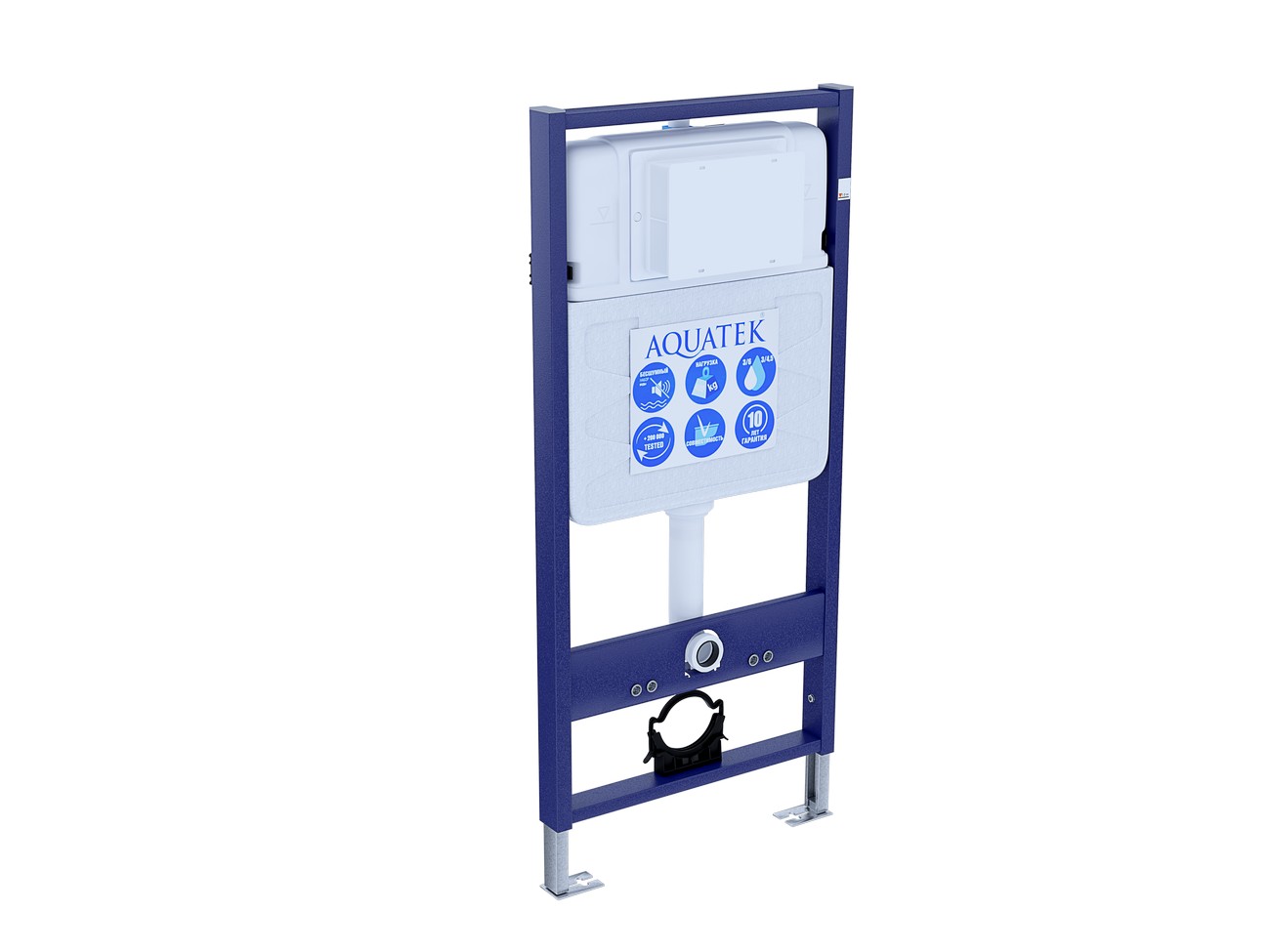 Инсталляция Set AQUATEK ВЕГА cmp-013 (рама AQUATEK Standard INS-0000012 с клавишей и крепежом