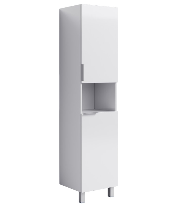 Напольный пенал универсальный левый/правый с двумя дверьми.