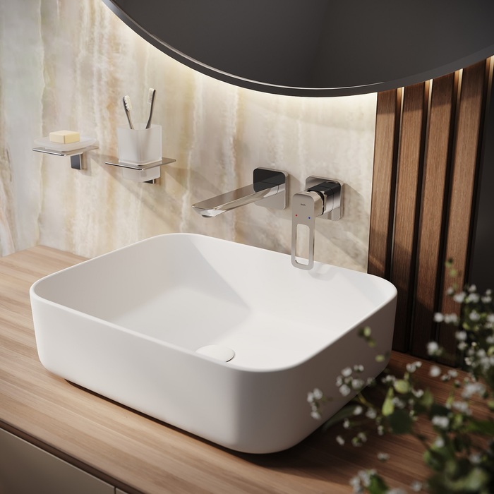 Встраиваемый смеситель для умывальника, Slide, IDDIS, SLISB00i65