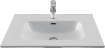 Раковина Aquanet Flat 70 белая в магазинах СантехГид