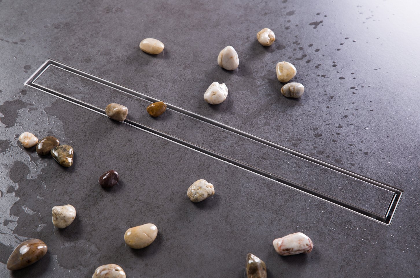 Душевой трап из нержавеющей стали 70*500 GAPPO