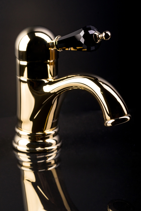 Смеситель для умывальника TRADIZIONALE ORO одноручковый