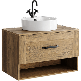 Умывальник Sanita Luxe Best Shelf 43 накладной