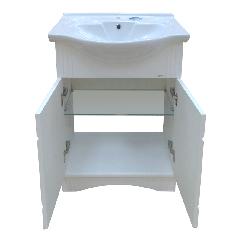 Тумба Эльбрус - 65 белая эмаль