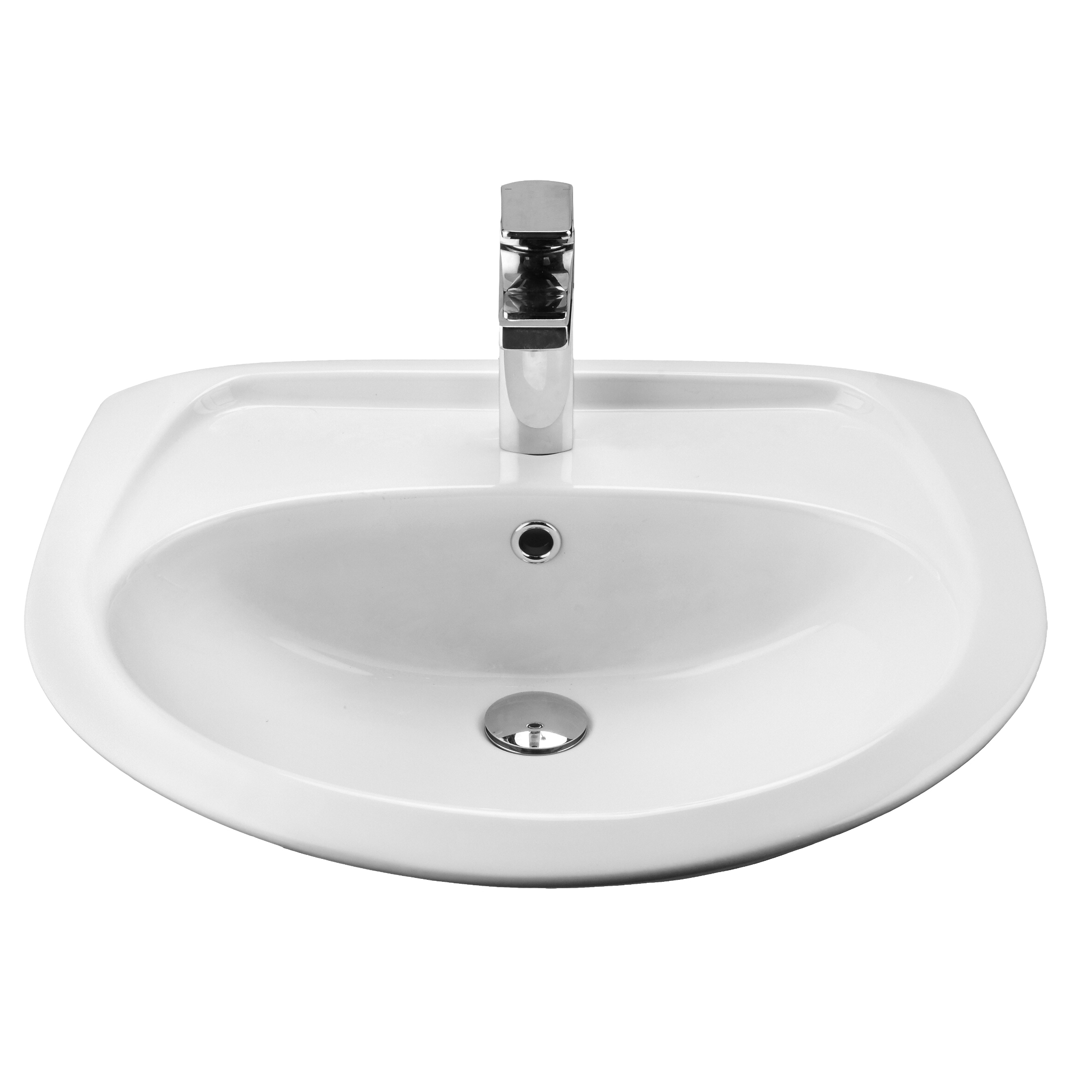 Раковина Santek Бриз 60 отверстие под смеситель 1WH110466 в магазинах СантехГид