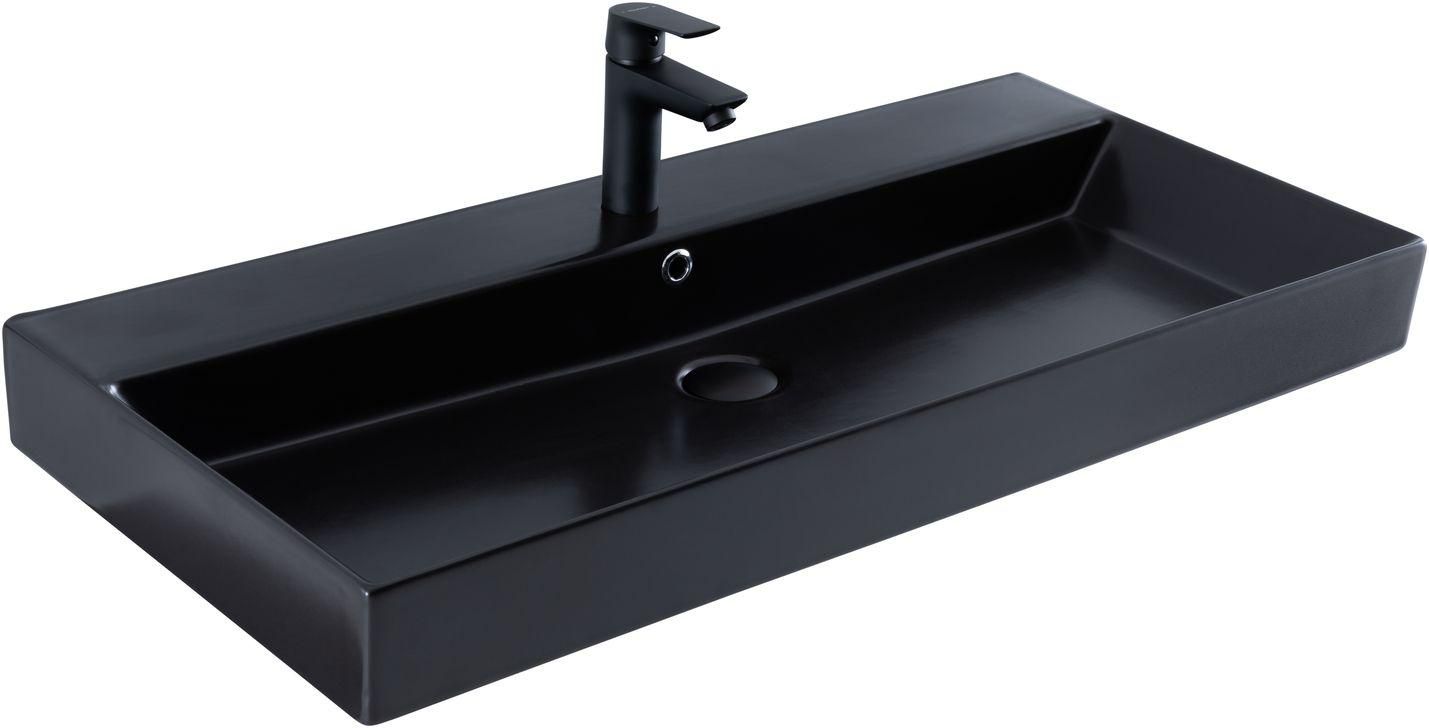 Раковина Sanovit Slim Synergy 100 17100 черный матовый