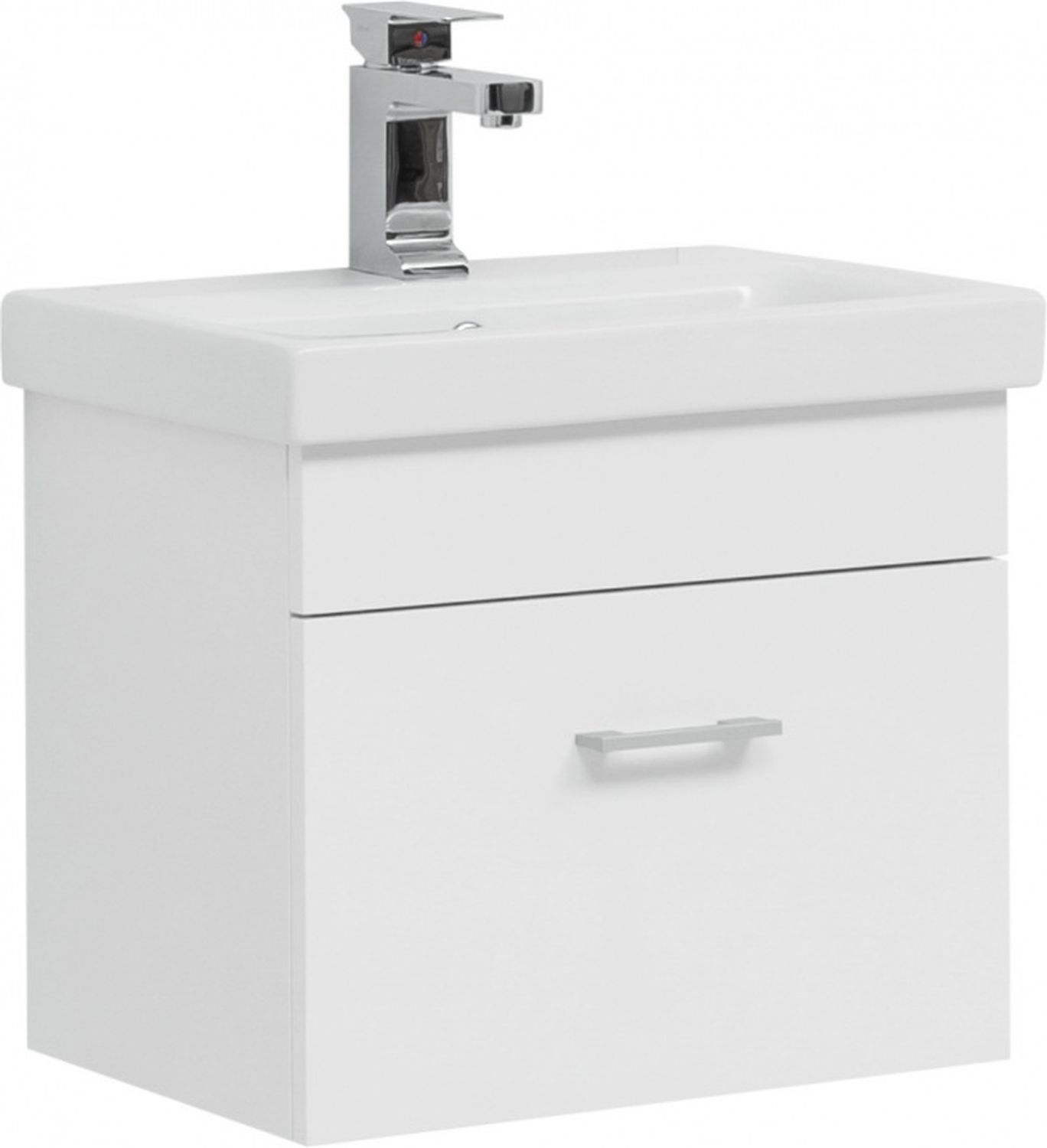 Тумба под раковину Aquanet Нота 50 (Moduo Slim) белый