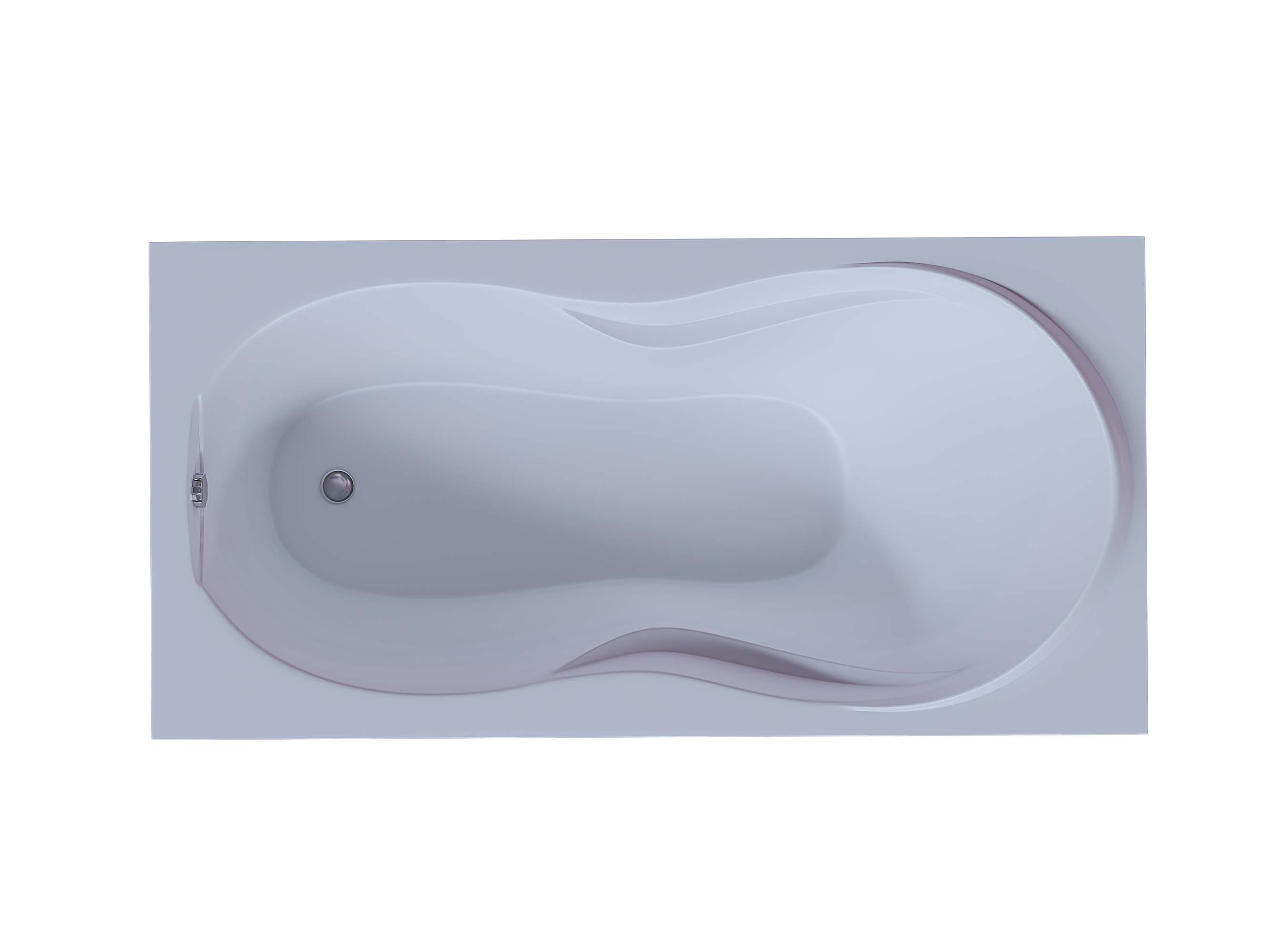 Акриловая ванна Aquatek Мартиника 180x90 прямоугольная, универсальная, с каркасом и экраном, без гидромассажа
