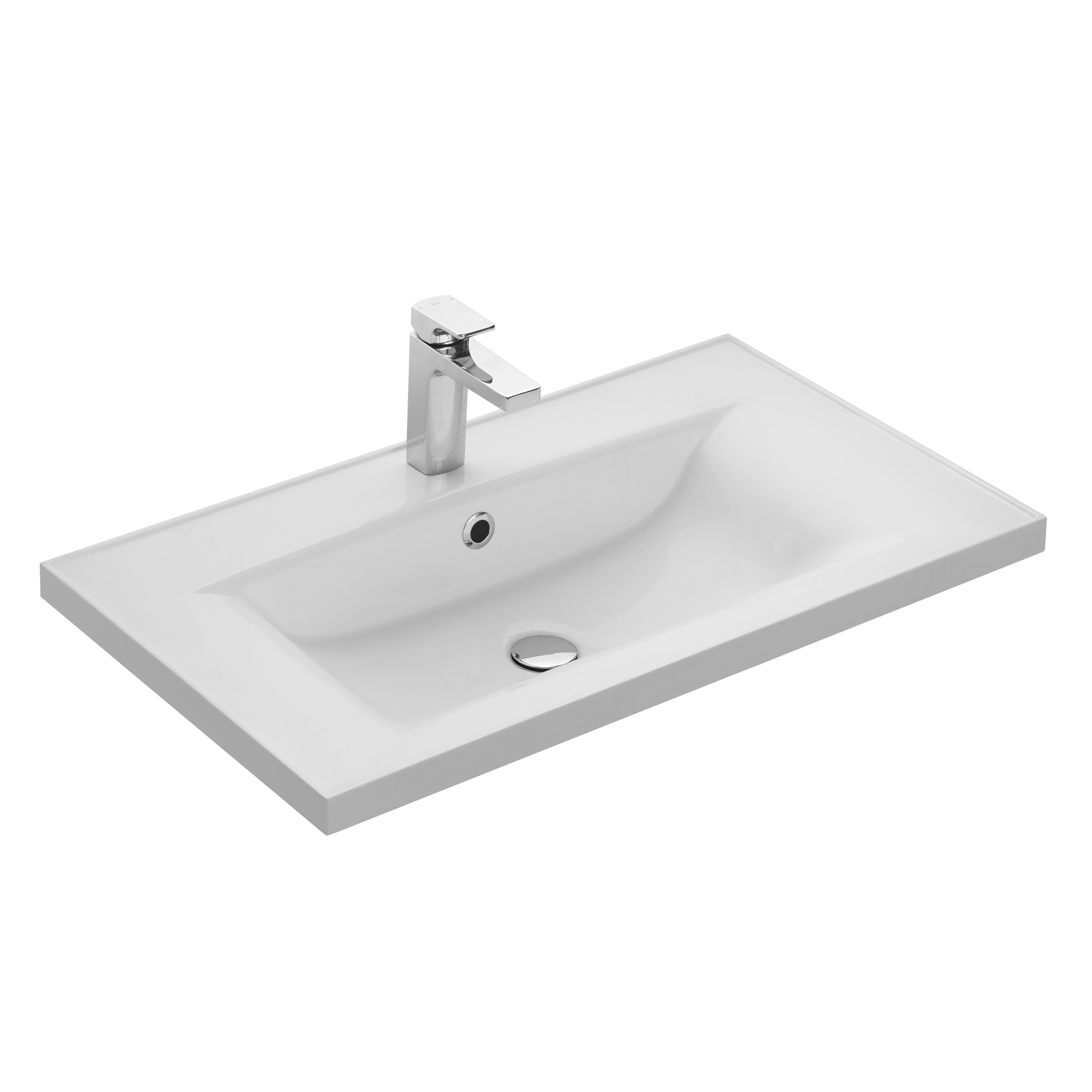 Раковина AQUATON Айрис 80 белая 1A722931AG010 в магазинах СантехГид