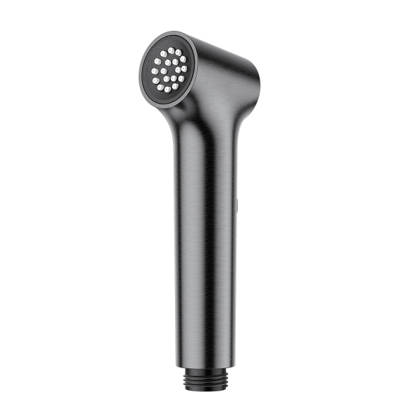 Лейка для гигиенического душа Raglo R460.05.09 с клавишей регулировки воды пластик/силикон, графит